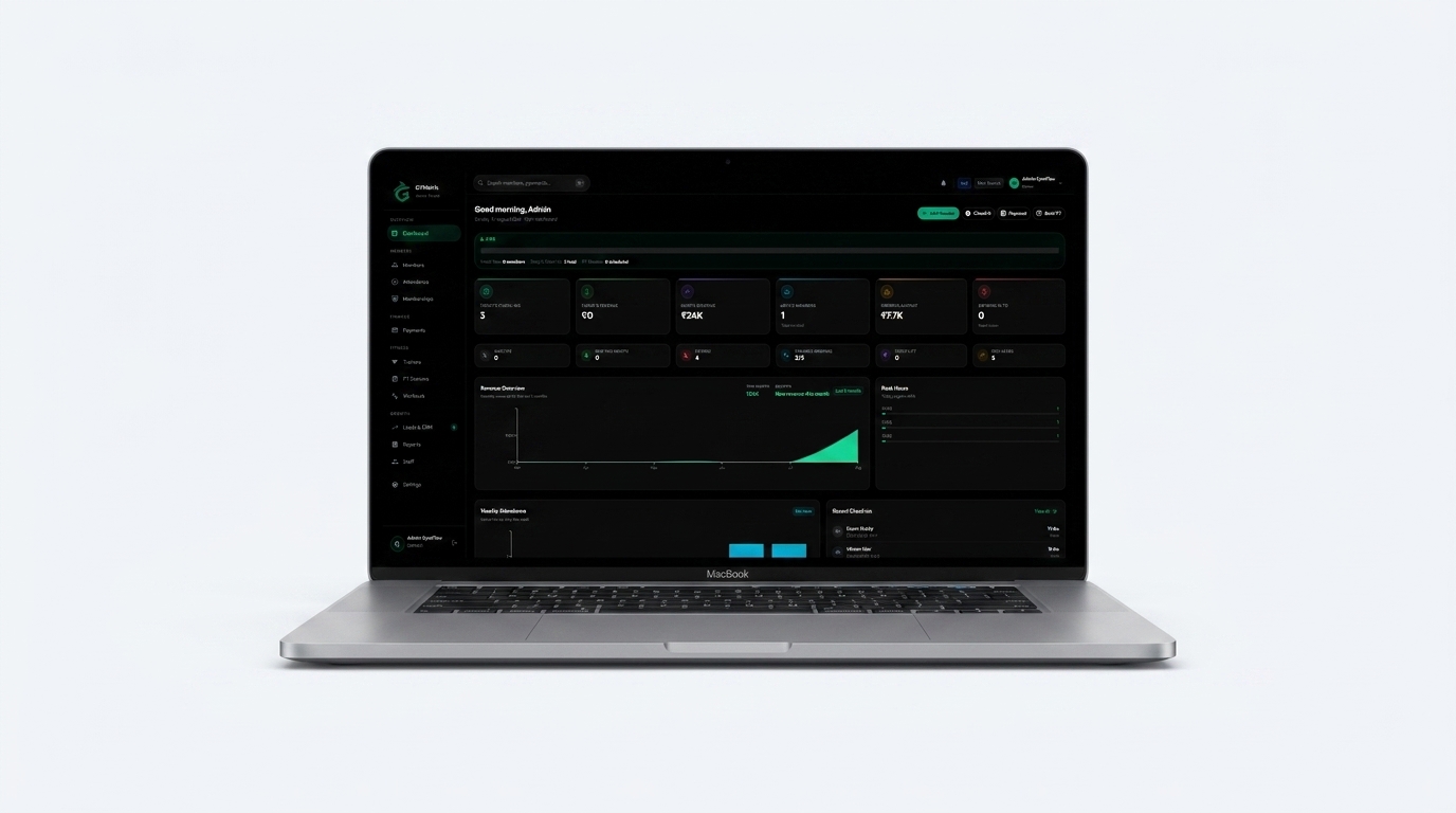GYMatrix on MacBook